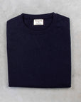 William Lockie x Frans Boone Super Geelong Gordon Crew Neck Slipover Dark Navy