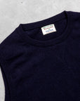 William Lockie x Frans Boone Super Geelong Gordon Crew Neck Slipover Dark Navy