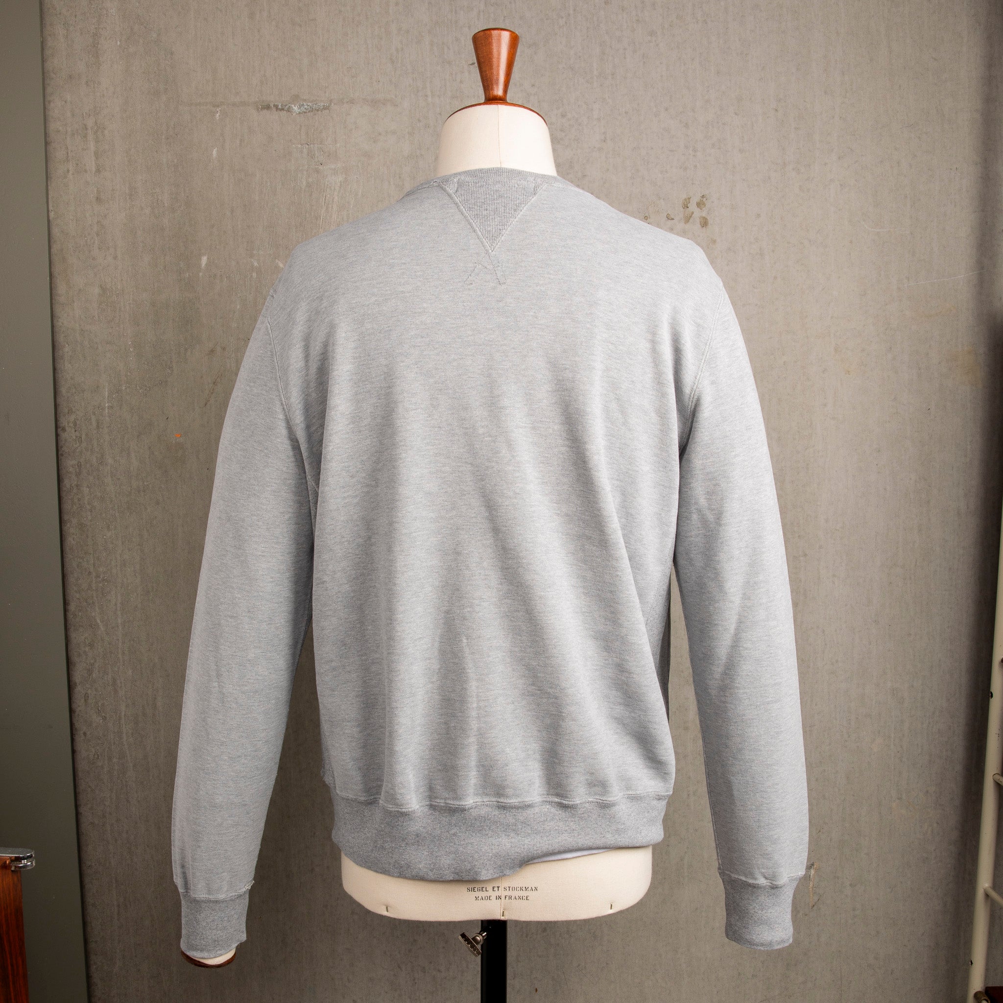 Remi Relief Special Finish Sweat Crew Neck Heather Grey