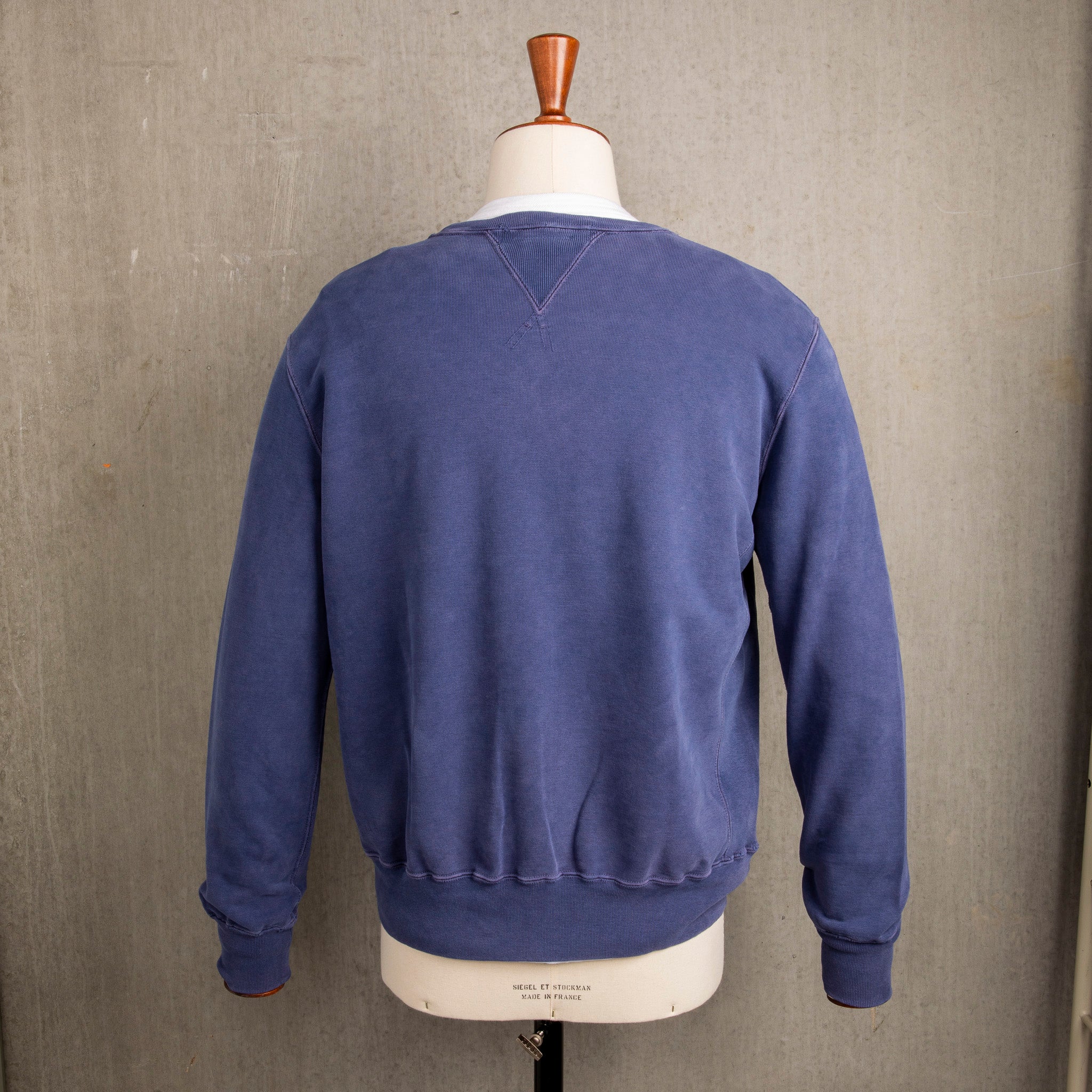 Remi Relief Special Finish Crew Neck Navy Blue