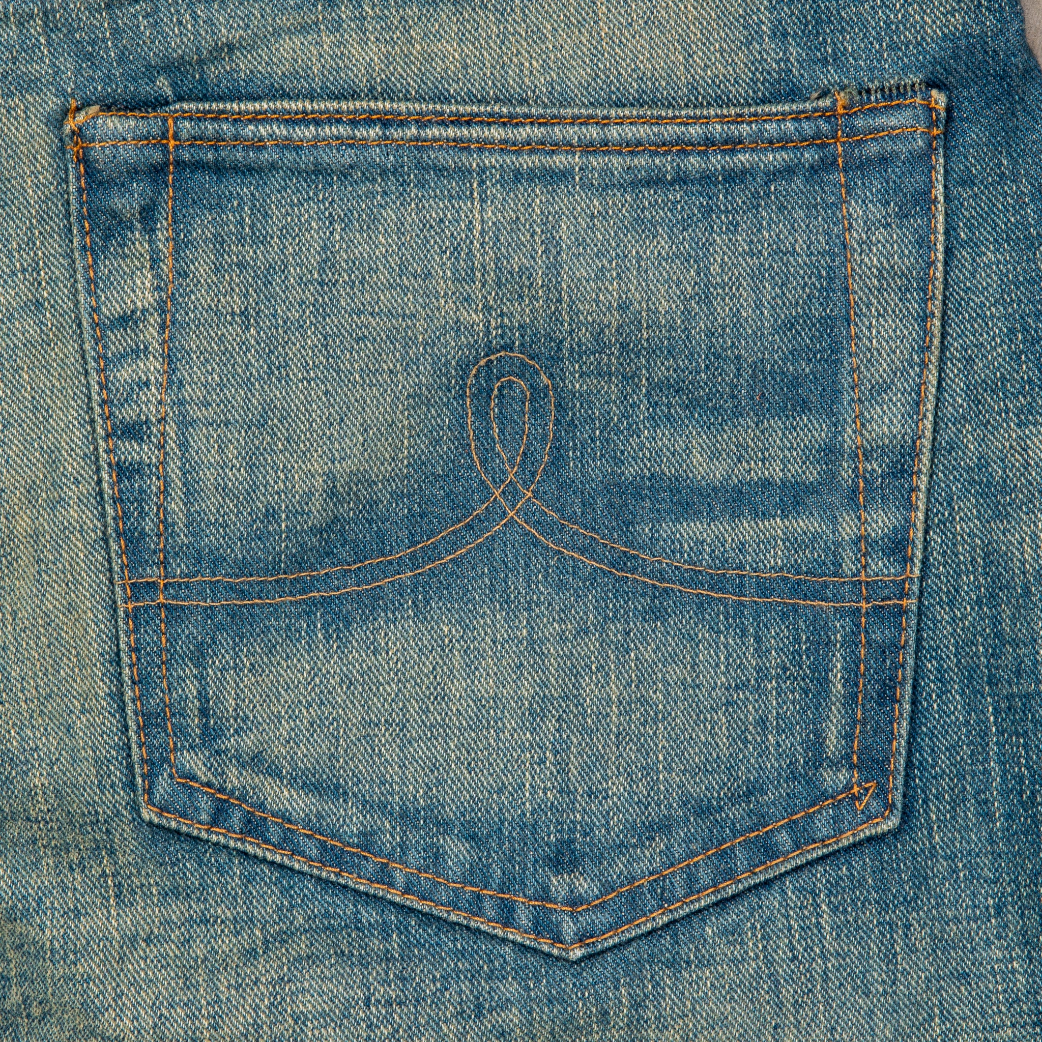 RRL Straight Leg Jeans Milner Wash