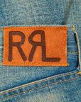 RRL Straight Leg Jeans Milner Wash