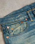 RRL Straight Leg Jeans Milner Wash