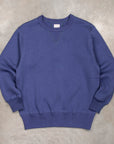 The Real McCoys Athletic 10 Oz Loopwheel Sweatshirt MQ Navy