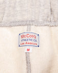 The Real McCoys Athletic 10 Oz Loopwheel Sweatpants Snow Gray