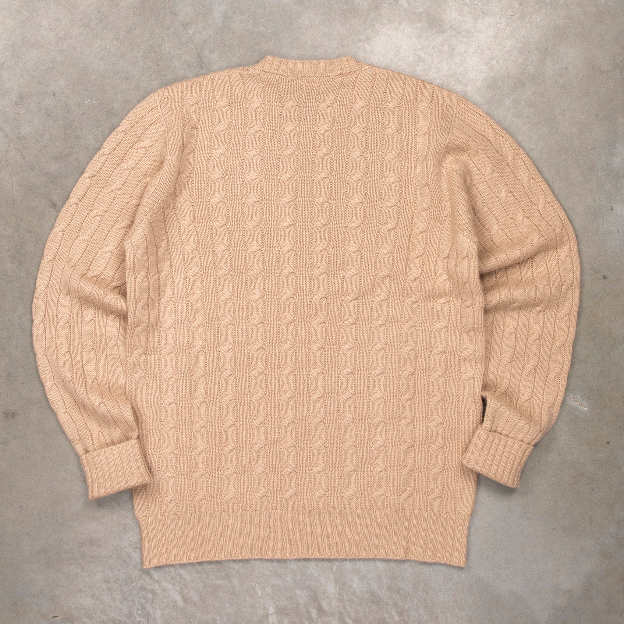 Drumohr Cashmere Treccia Crew Neck Corda