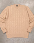 Drumohr Cashmere Treccia Crew Neck Corda