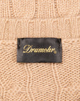 Drumohr Cashmere Treccia Crew Neck Corda