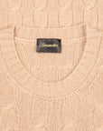 Drumohr Cashmere Treccia Crew Neck Corda