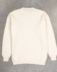 Laurence J. Smith Super Soft Seamless Crewneck Winter White