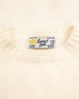 Laurence J. Smith Super Soft Seamless Crewneck Winter White