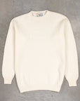 Laurence J. Smith Super Soft Seamless Crewneck Winter White