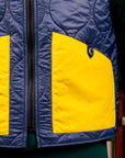 Manifattura Ceccarelli All Seasons Vest Navy/Yellow