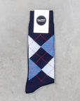 Frans Boone Socks Pura Lana Merinos Extrafine Argyle - Carradale