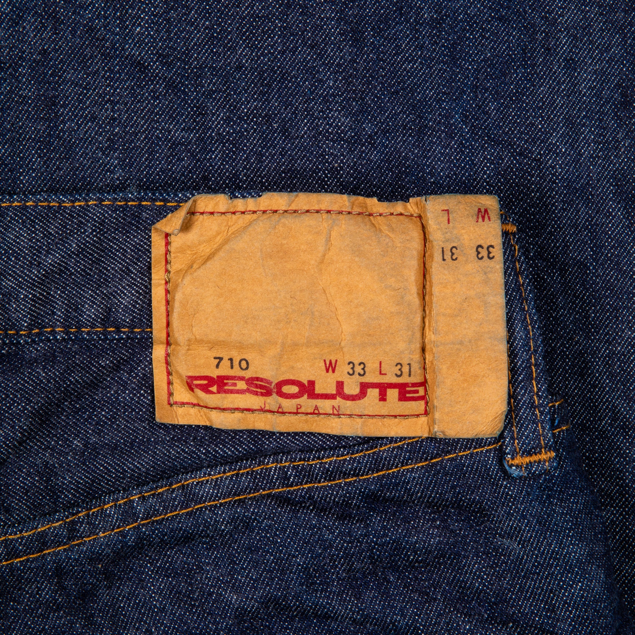 Resolute 710 rinsed – Frans Boone Store