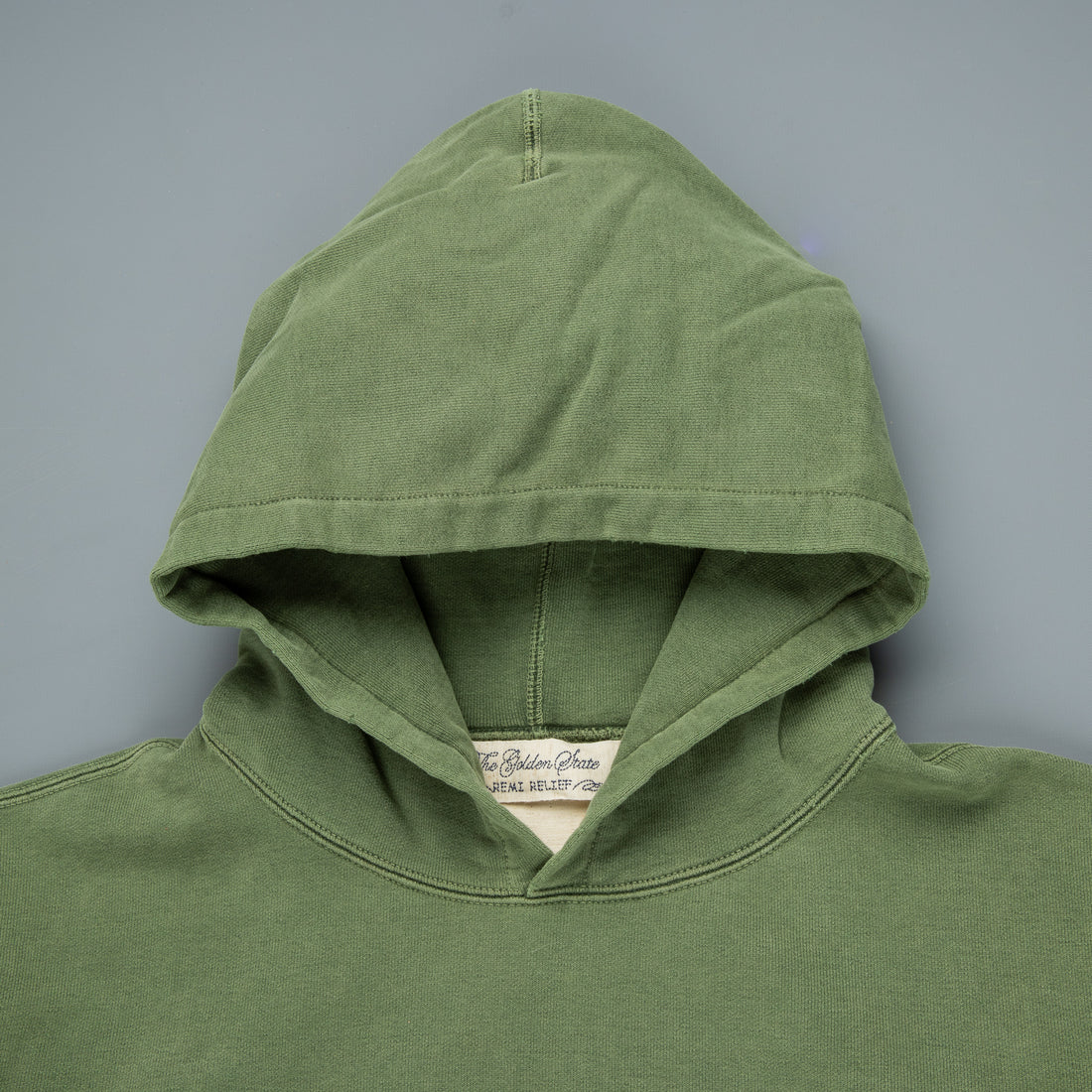 Remi Relief Hooded Sweat Green