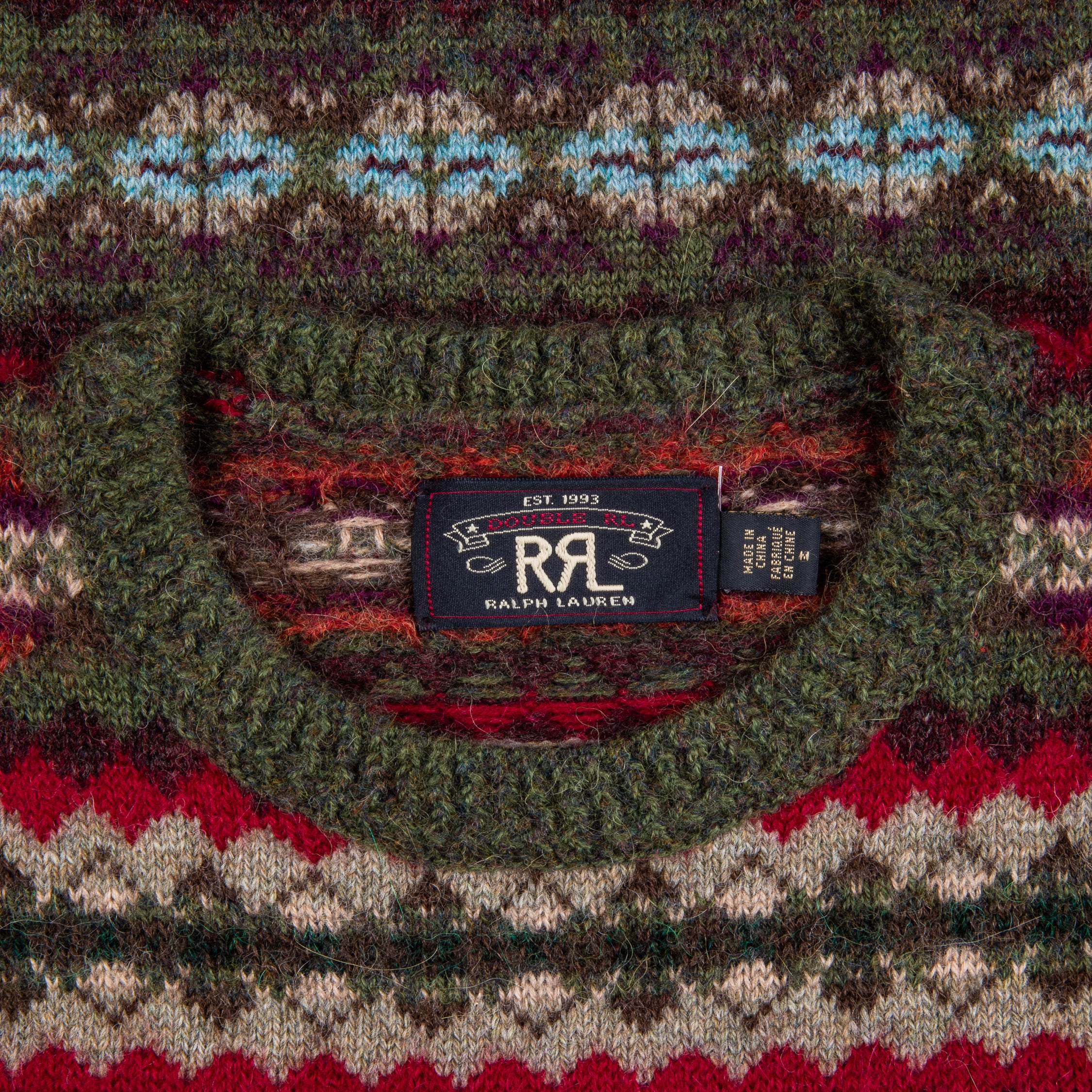 RRL Fairisle Crewneck pullover – Frans Boone Store