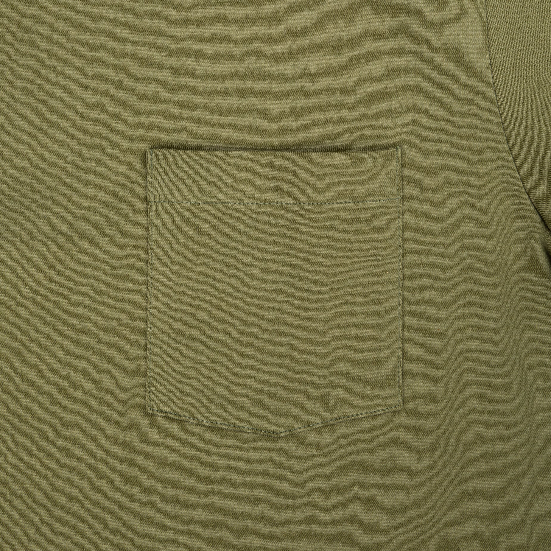 The Real McCoy's Pocket Tee Olive – Frans Boone Store