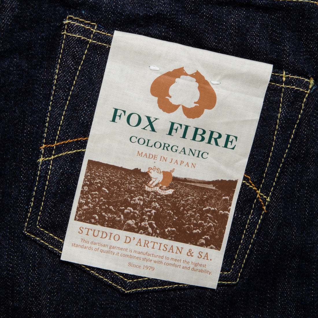 Studio D'Artisan Relax Tapered fit jeans Fox x G3 one wash