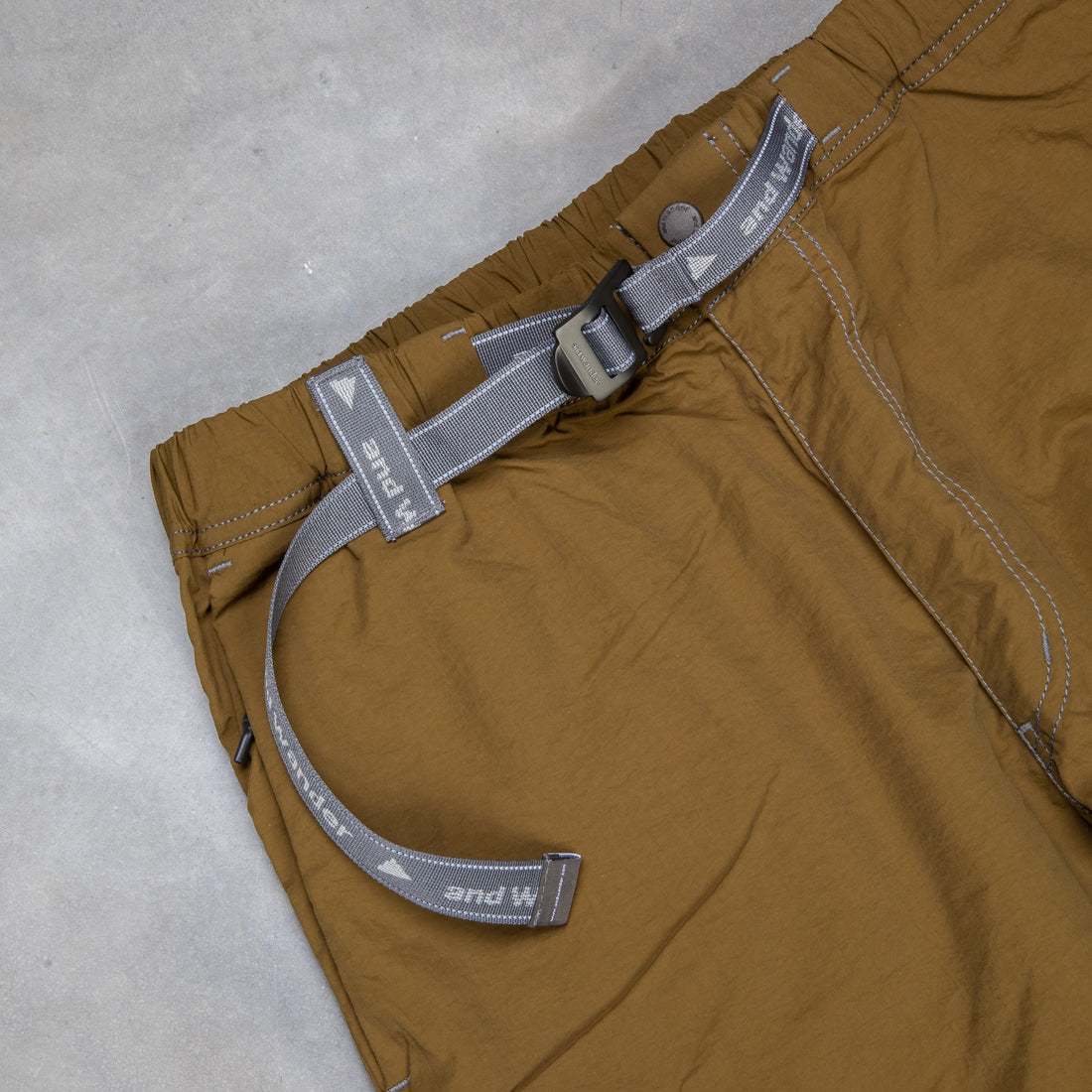 And Wander Ny Taffeta Hiker Pants Khaki