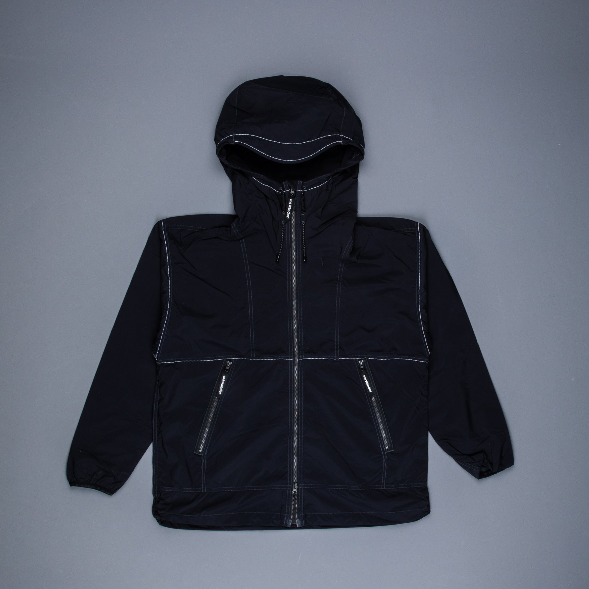 And Wander Pertex wind jacket black – Frans Boone Store