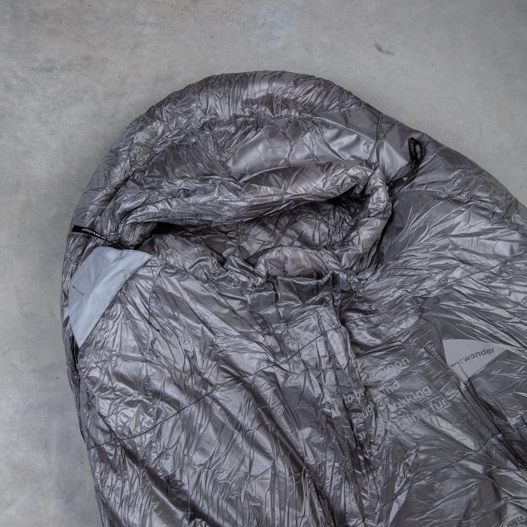 And Wander x Nanga Sleeping Bag 500 Gray – Frans Boone Store