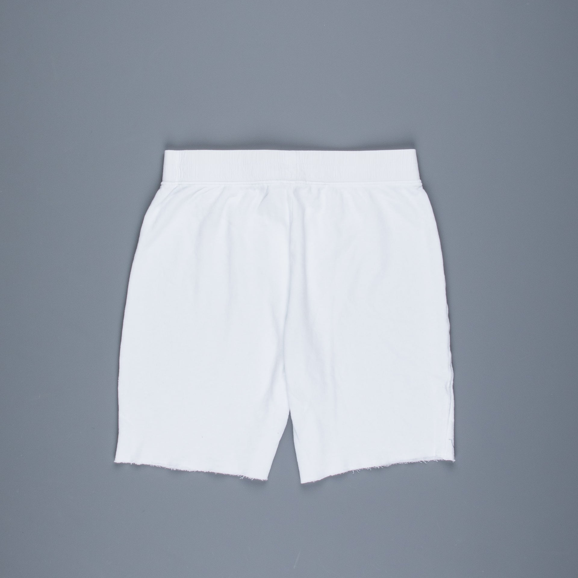 Plain white sweat shorts hot sale