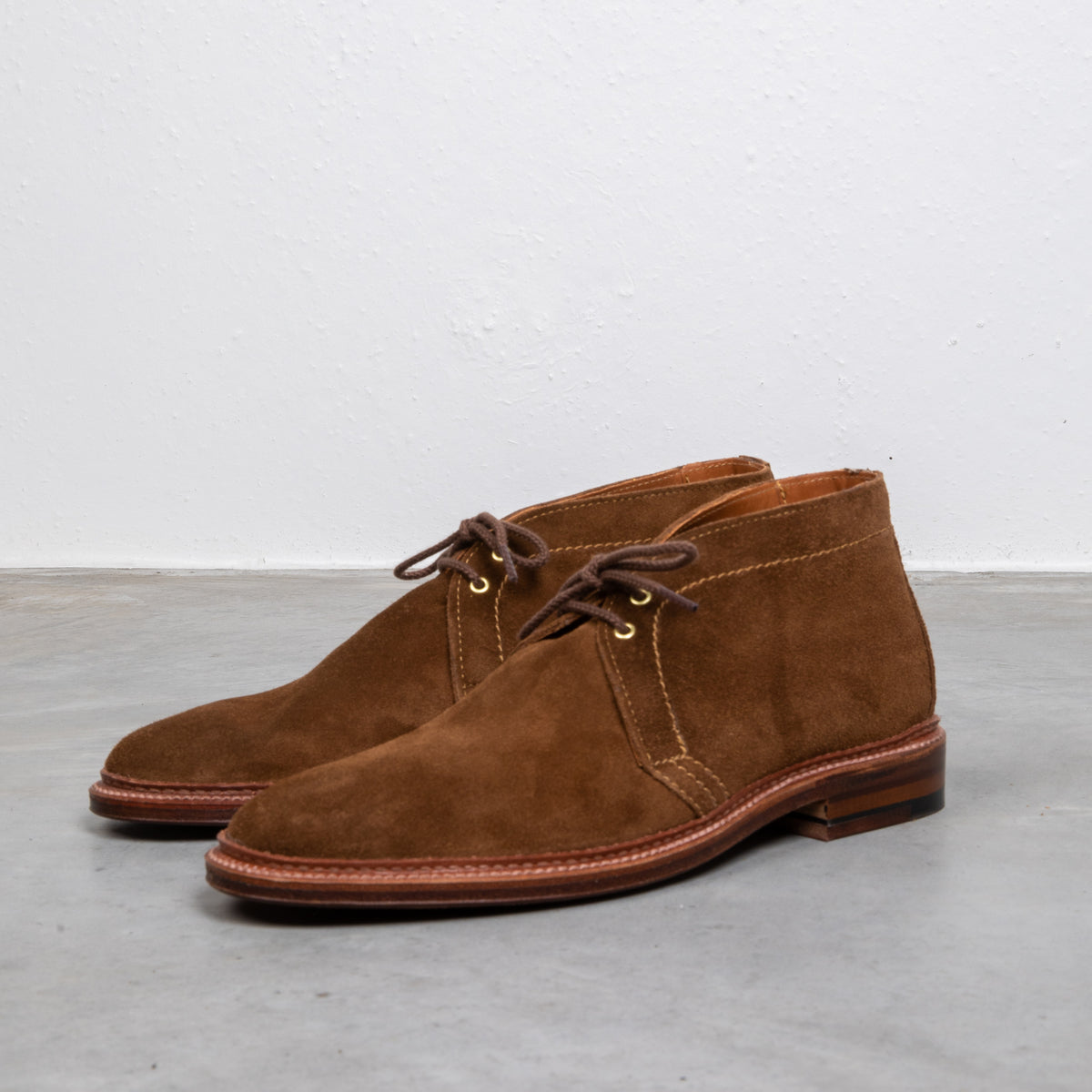 Alden x Frans Boone Snuff Suede Unlined Chukka – Frans Boone Store