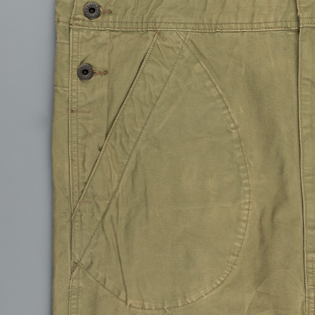 RRL Renick Overall Faded Olive Canvas – Frans Boone Store