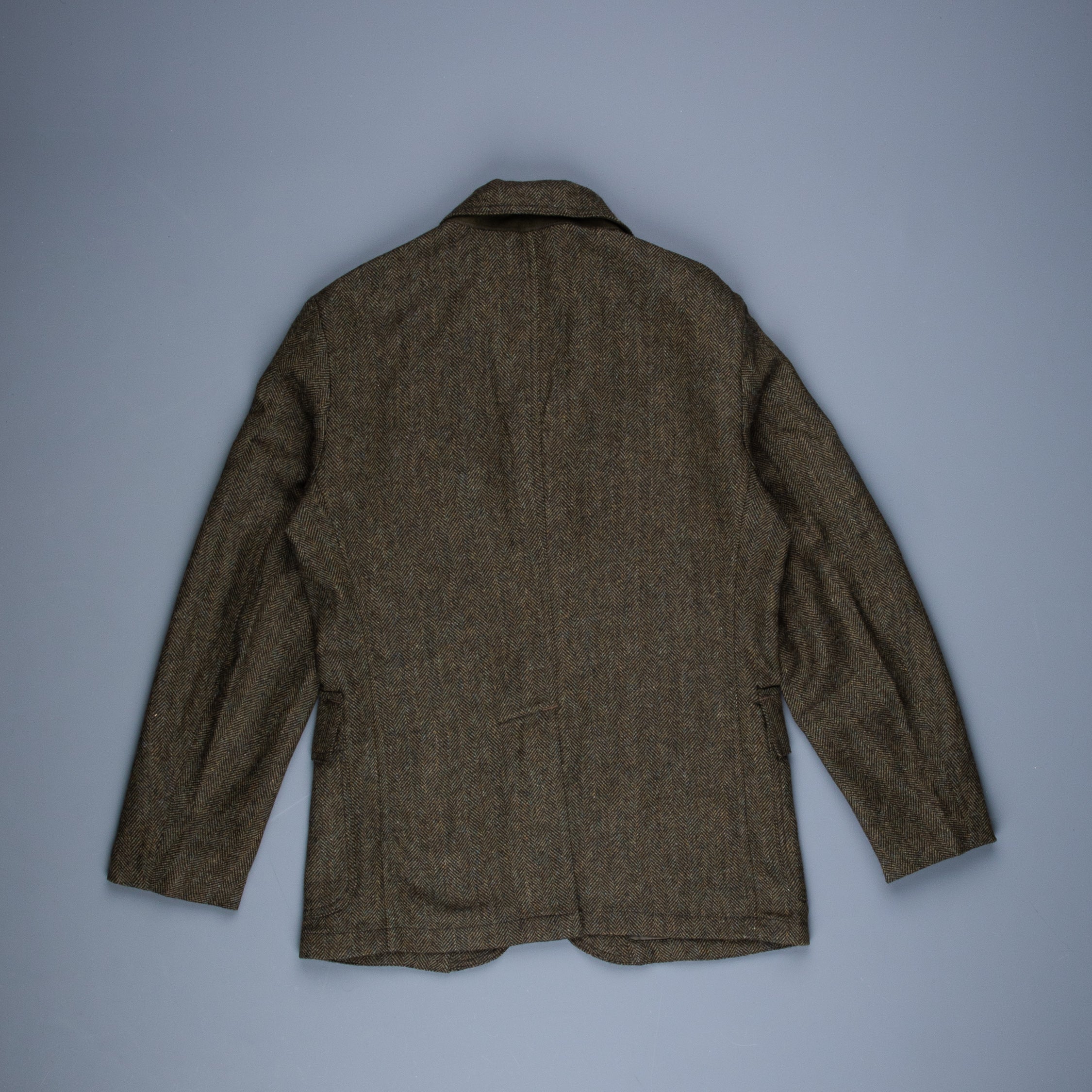 プチプラ RRL indigo herringbone jacket コットンウール