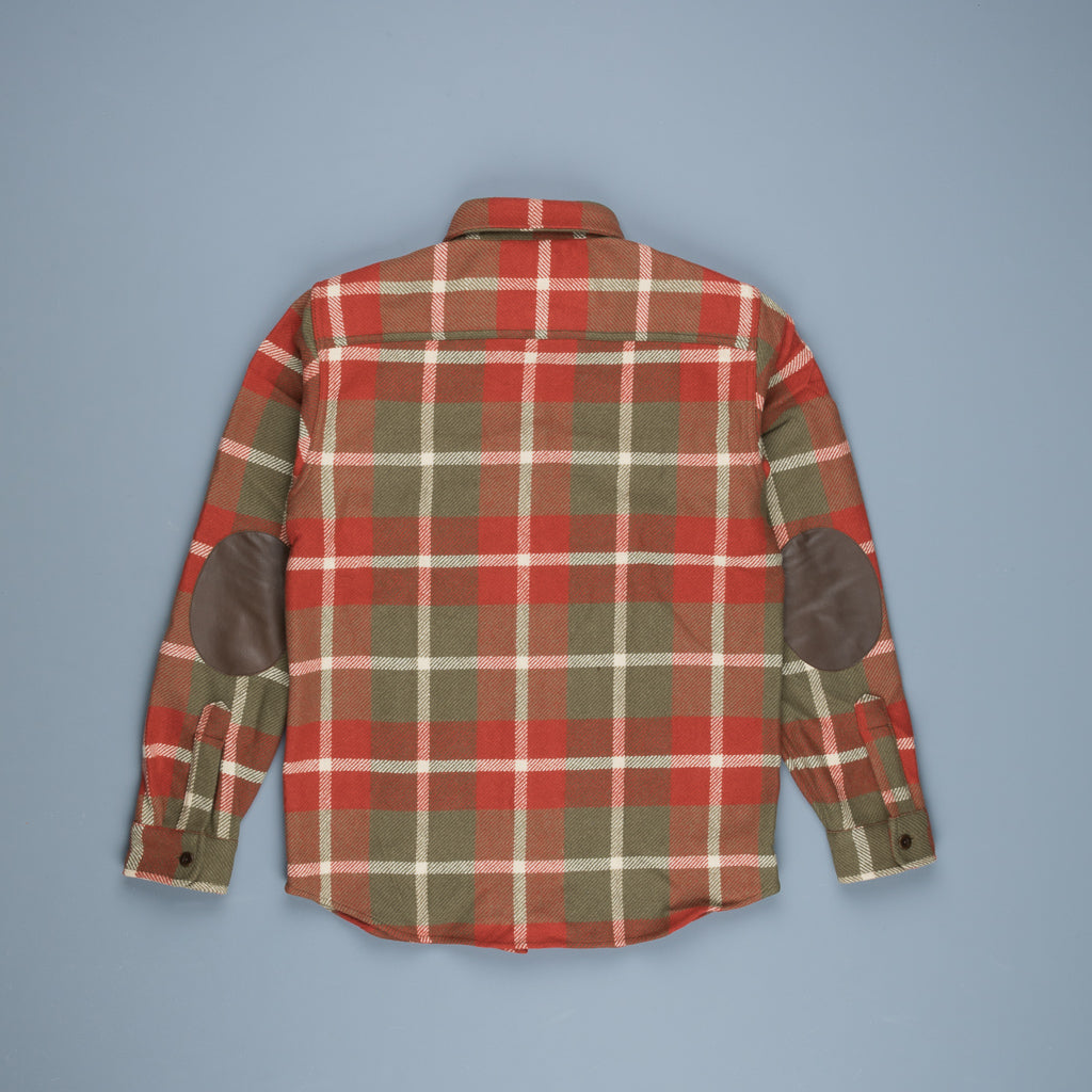 RRL Melton Wool Plaid Shirt Red and Tan – Frans Boone Store