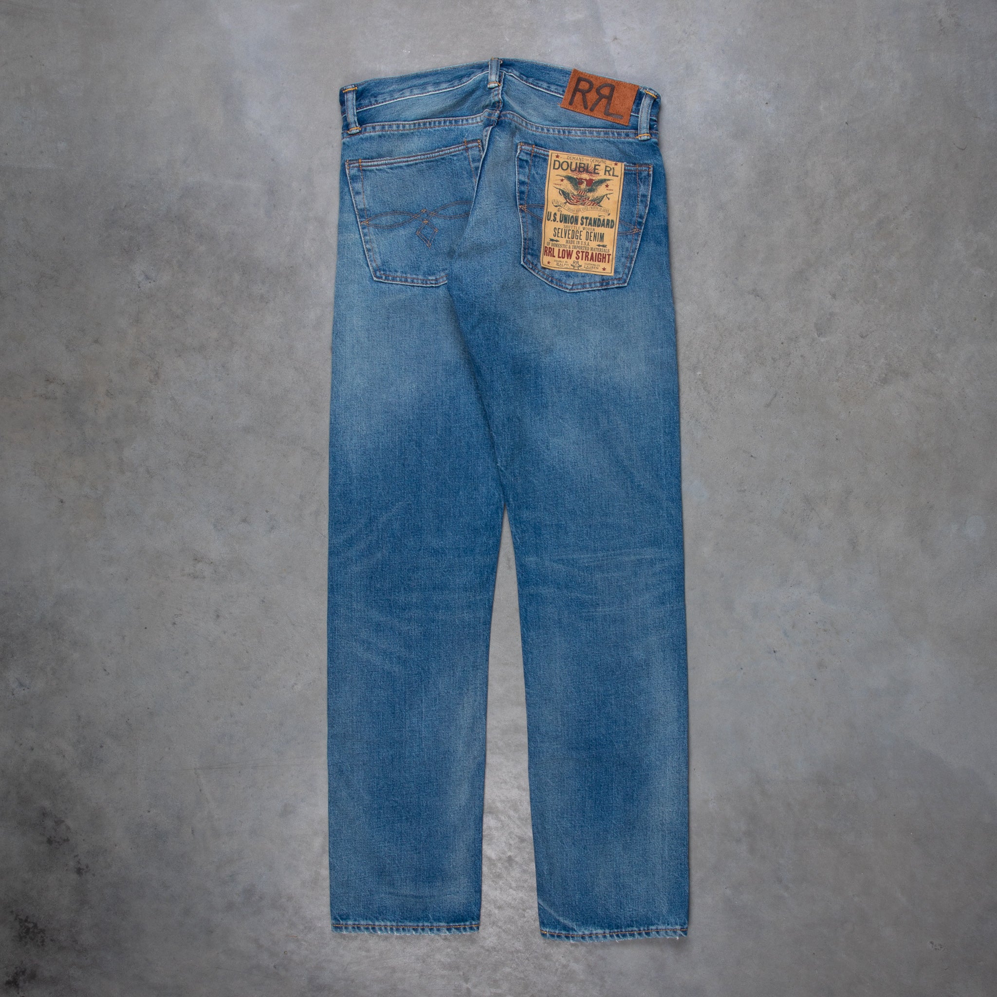 RRL Low Straight Lansford Wash – Frans Boone Store