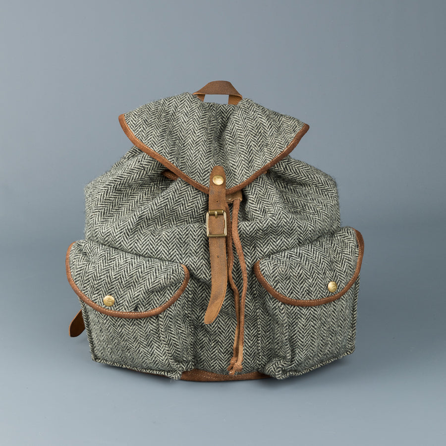 RRL New Riley Backpack Harris Tweed and Suede – Frans Boone Store