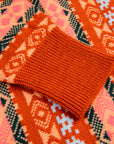 The Real McCoy's Fair Isle Sweater Orange