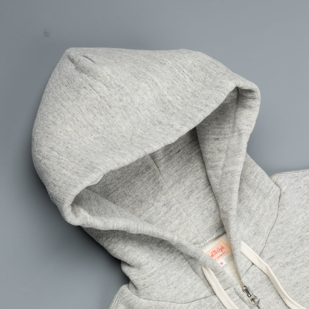 The Real McCoy's 10 oz. Loopwheel F/Z Parka Heather Grey – Frans Boone ...