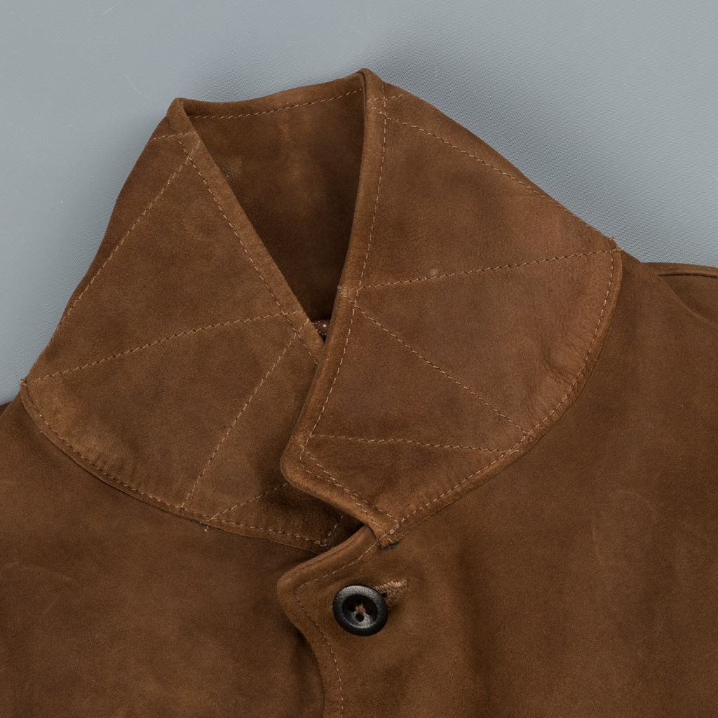 Rrl hot sale suede jacket