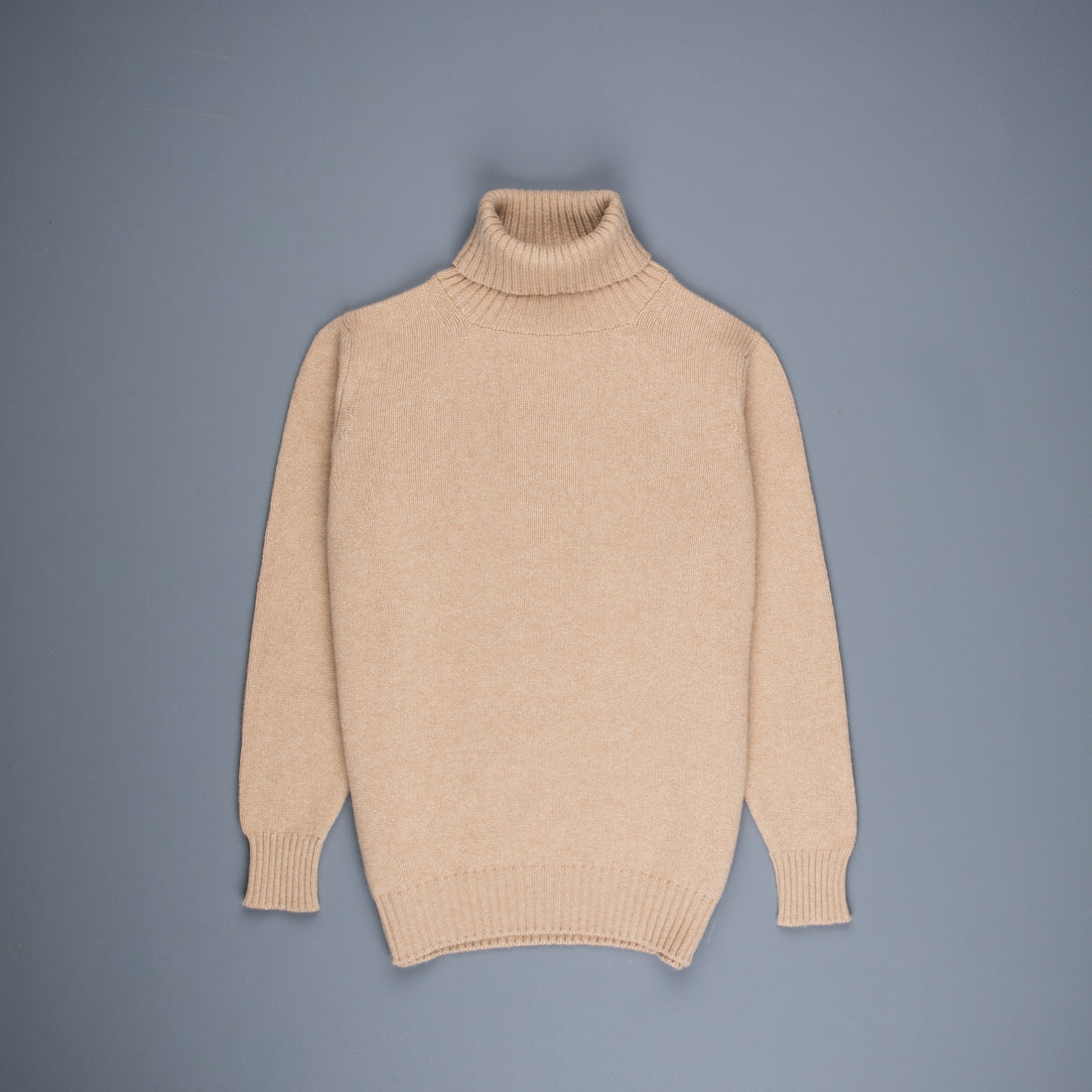 William Lockie x Frans Boone Tip Super Geelong Roll Neck Sandstorm