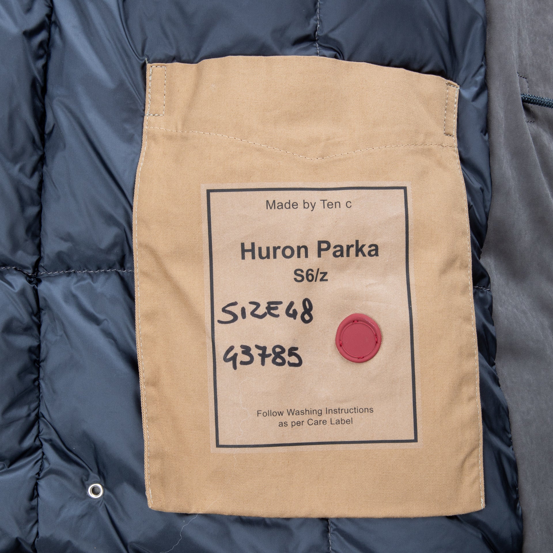 Ten C Huron Parka Grigio – Frans Boone Store