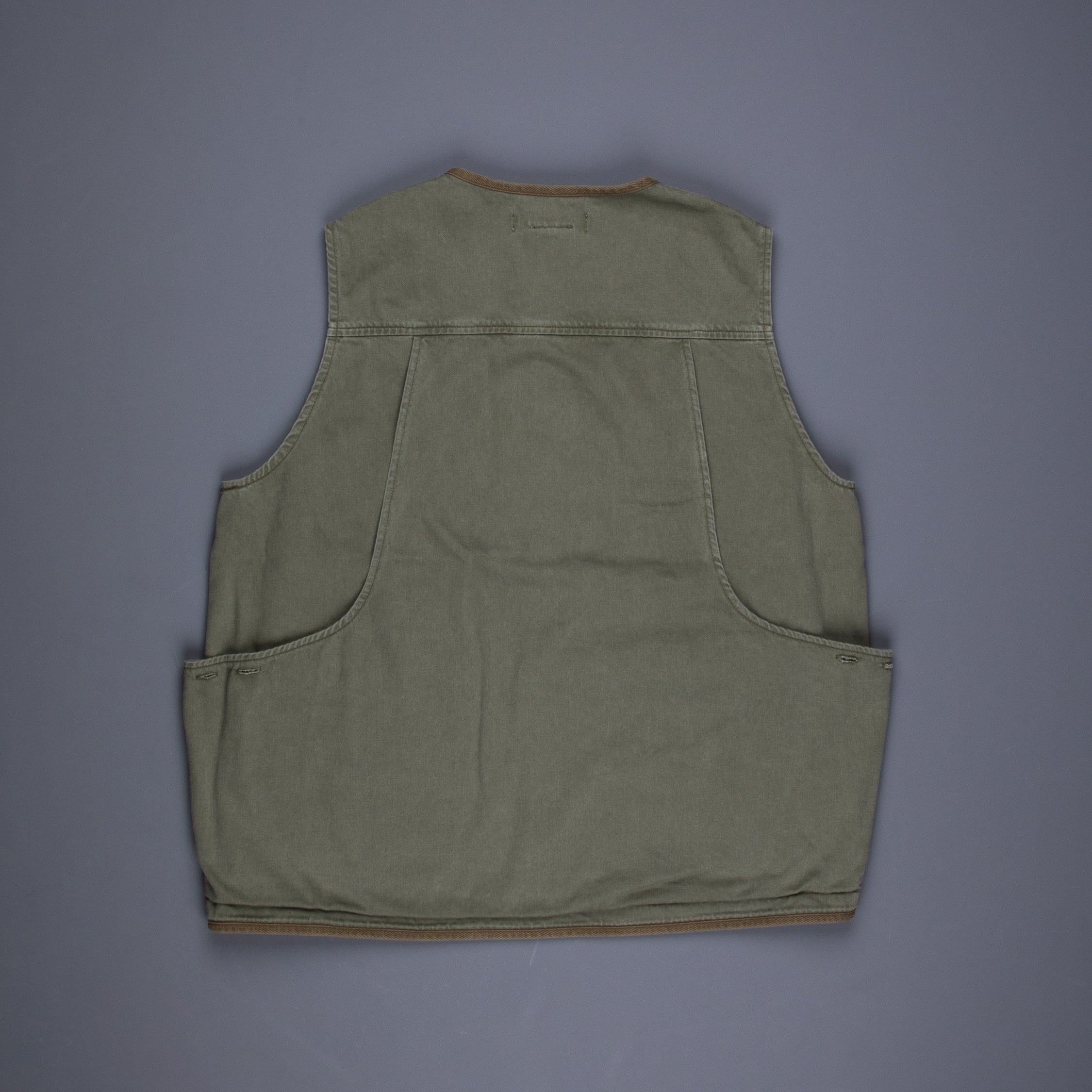 Remi Relief Militairy Satin Vest Khaki – Frans Boone Store