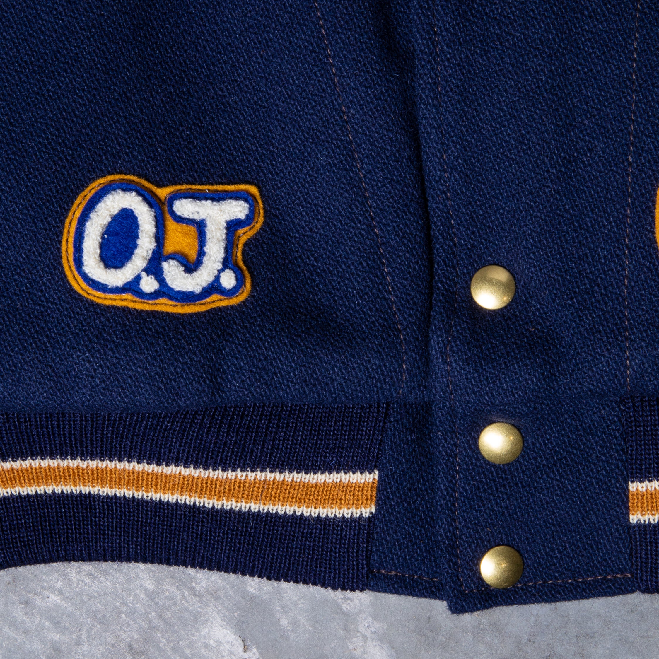 The Real McCoy&#39;s Wool Varsity Jacket Dunbar