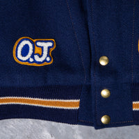 The Real McCoy's Wool Varsity Jacket Midnight Blue – Frans Boone Store