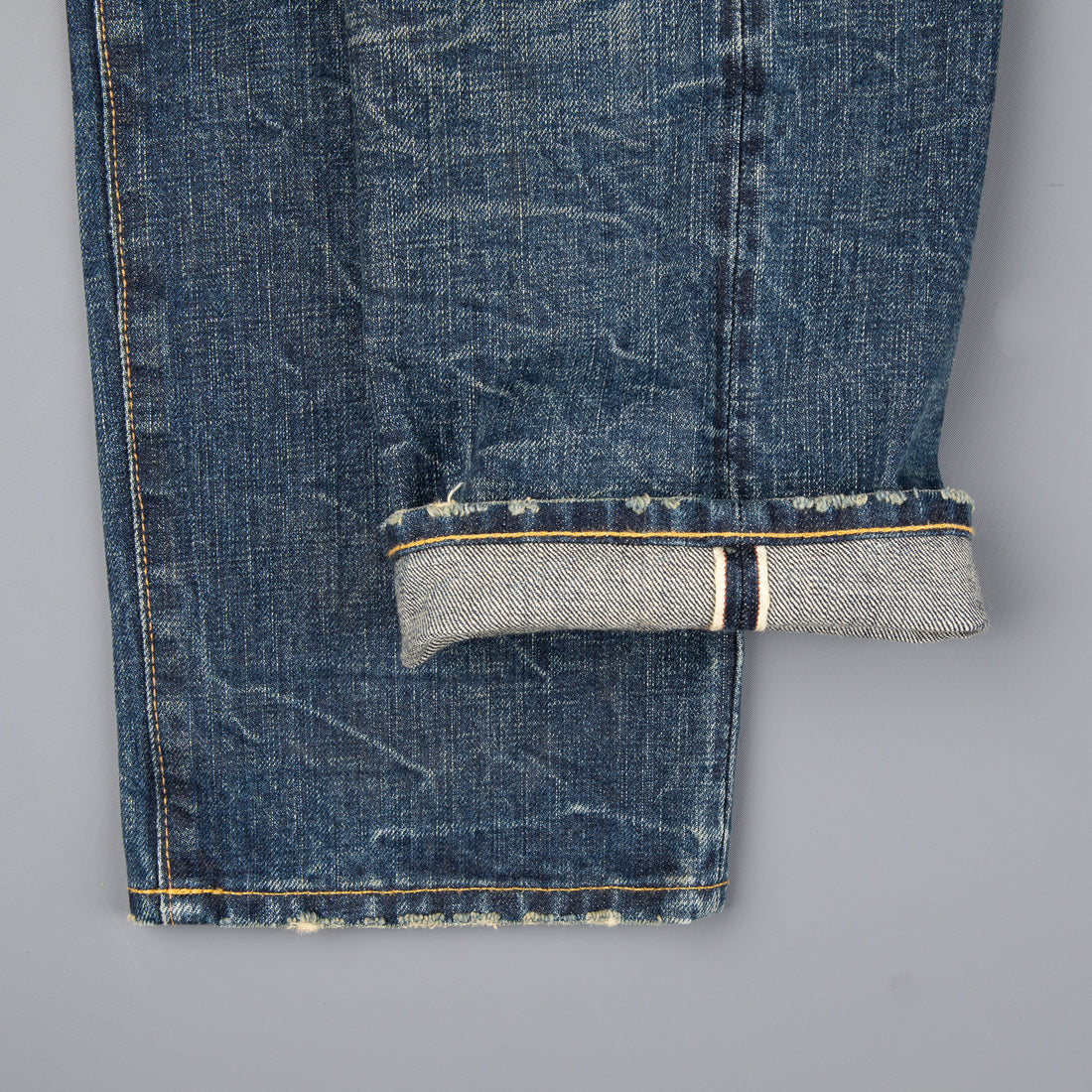 RRL Low Straight Selvedge Twill Odessa Wash