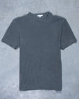 James Perse Crew Neck Reverse Slub Jersey T-Shirt Fin Pigment