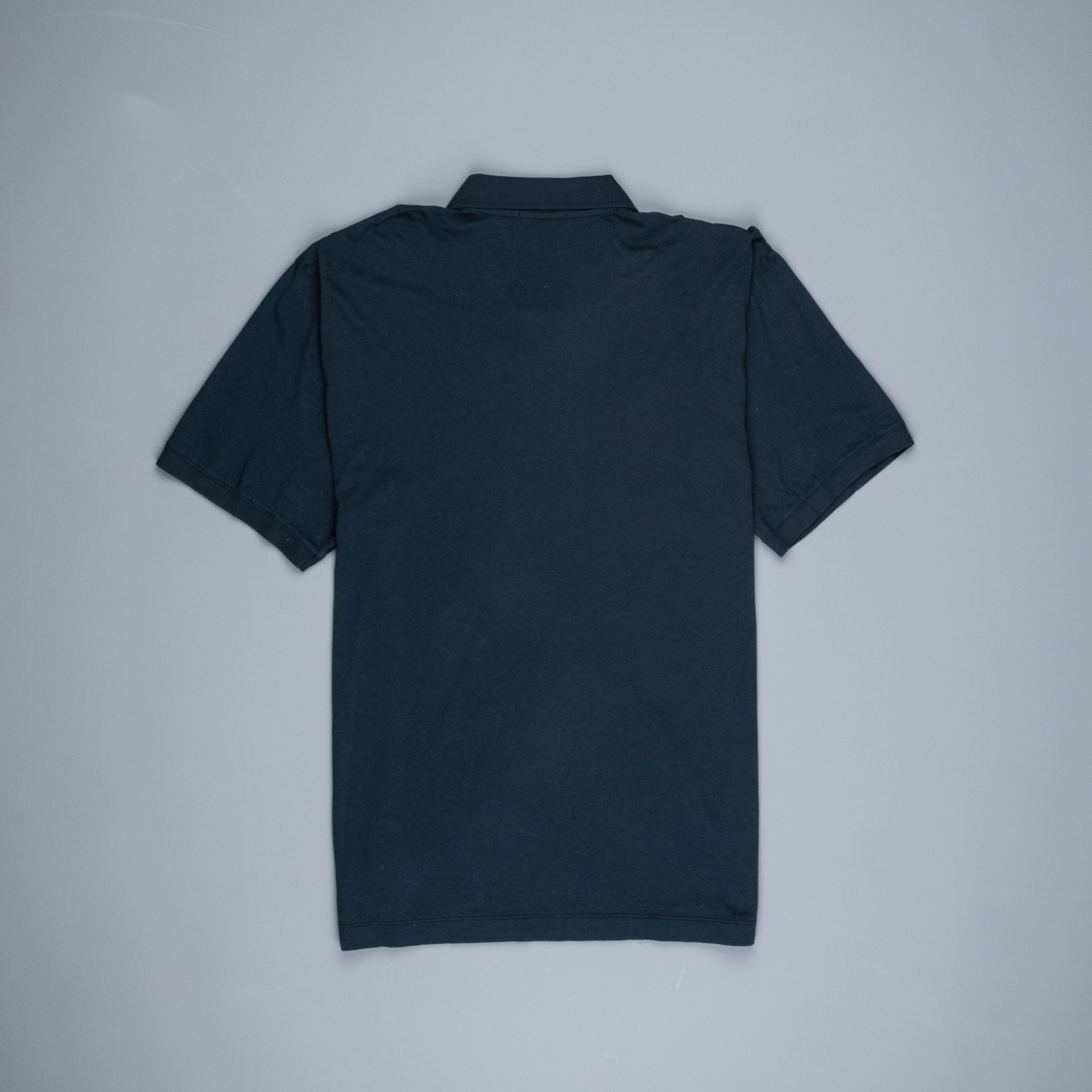 James Perse Elevated Lotus jersey short sleeve polo french navy – Frans ...