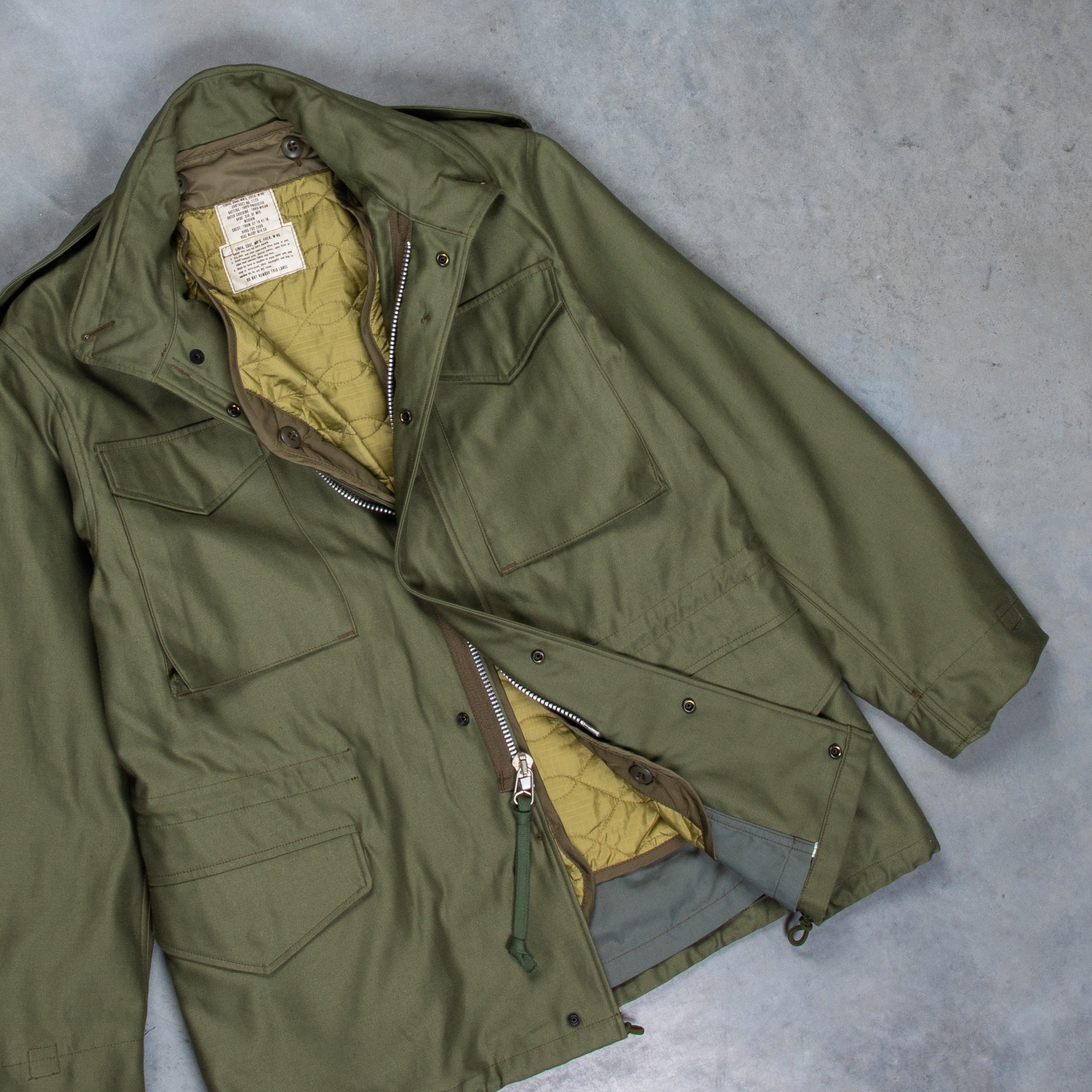 Army jacket online liner