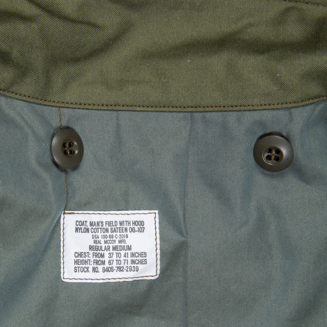 The Real McCoy's Man's M-65 Field Coat