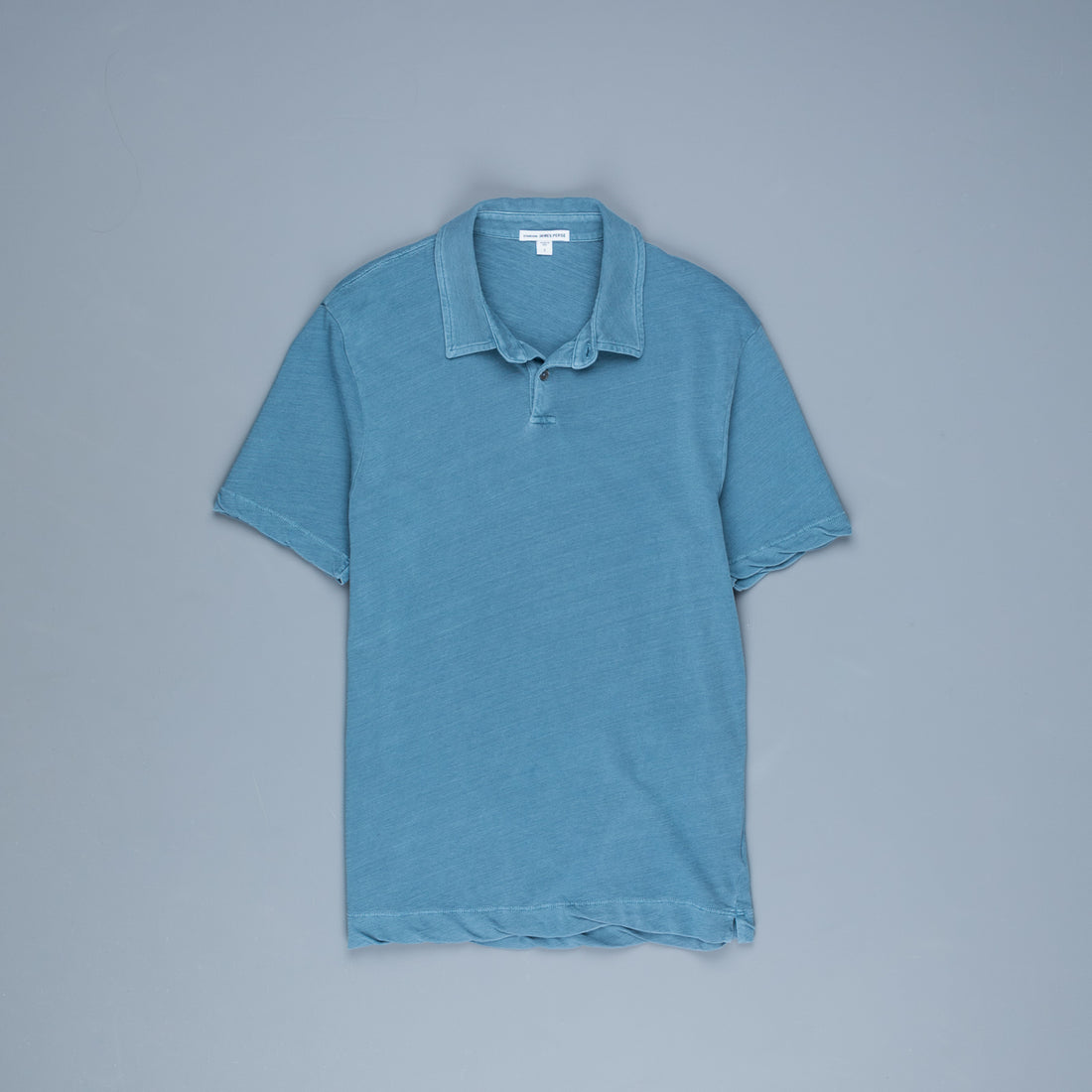 James Perse | Sueded Jersey Polo 1 / White