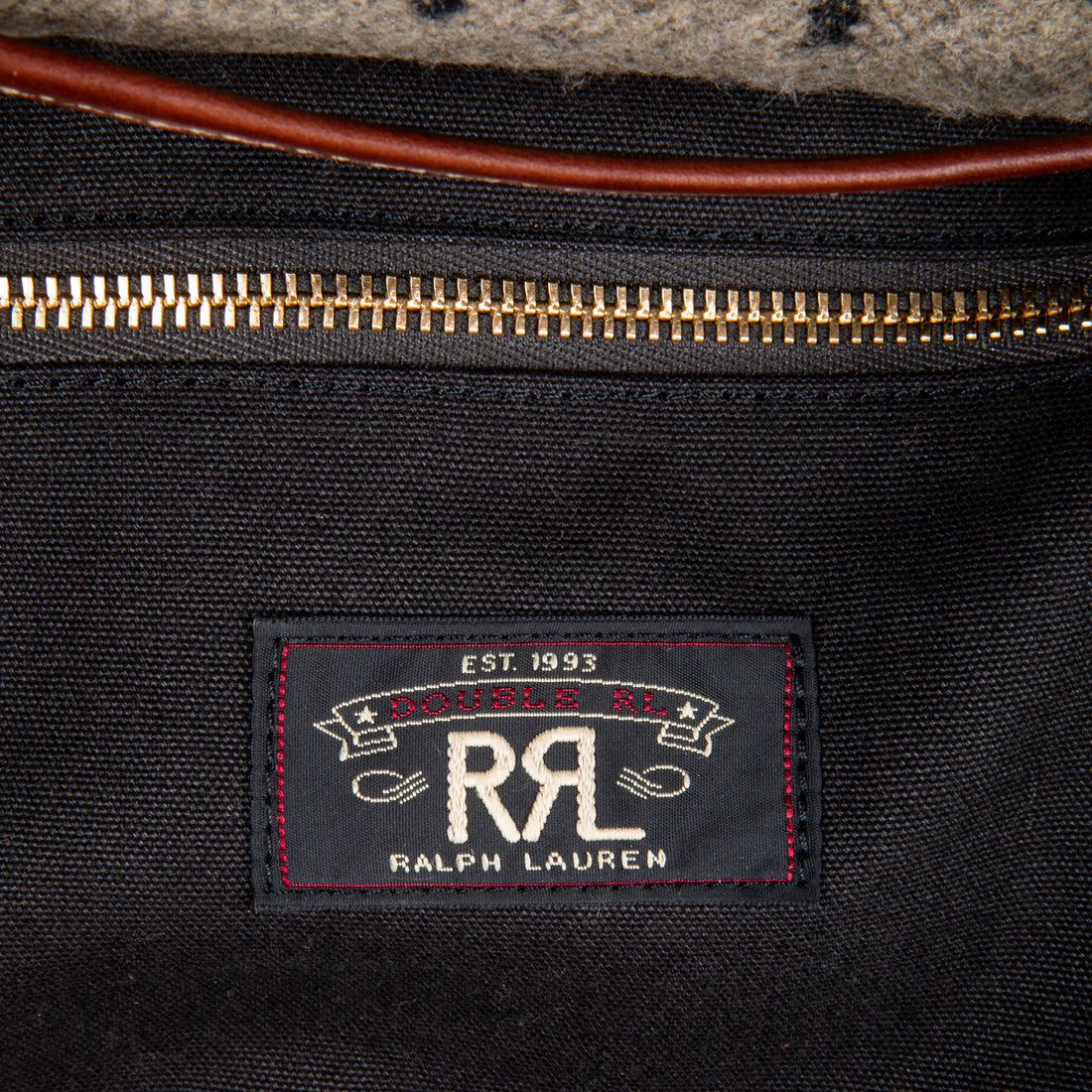 RRL, Riley Leather and Suede-Trimmed Denim Backpack, Men