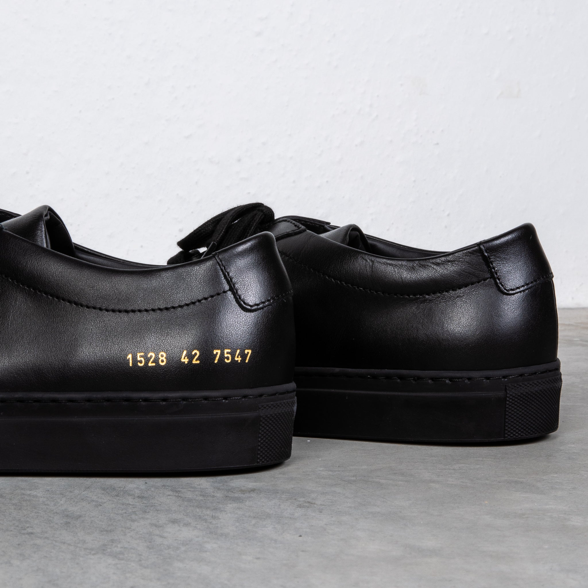 Common Projects Original Achilles Low 1528 Black – Frans Boone Store