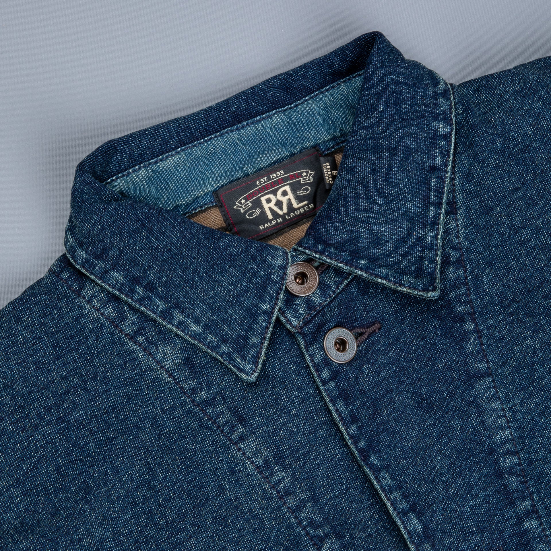 RRL Chore Coat Cardigan Indigo